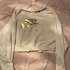 Nike Cropped Hoodie- Size M